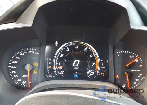 2016 Chevrolet Corvette Z06 из США, поврежденный, VIN 1G1YP2D6XG5610826